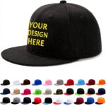 Cappello Personalizzato Snapback Ricamato Testo Logo Uomo
