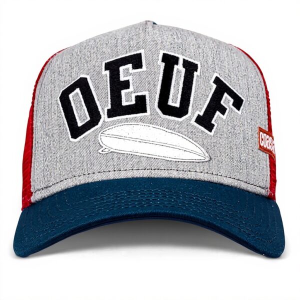 Cappellino da baseball COASTAL Uomo Multicolore Grigio Rete