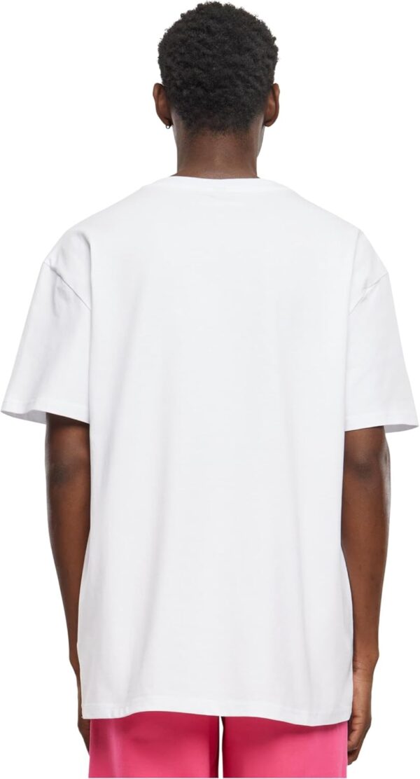 T-shirt Space Jam Teamwork Mister Tee Oversize Uomo Lilla-3