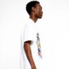 T-shirt Space Jam Teamwork Mister Tee Oversize Uomo Lilla