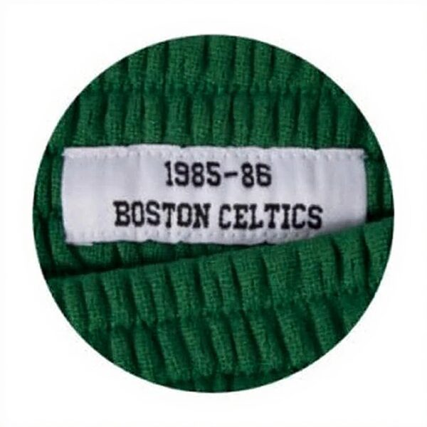 Pantaloncini da basket Mitchell Ness verde uomo 100