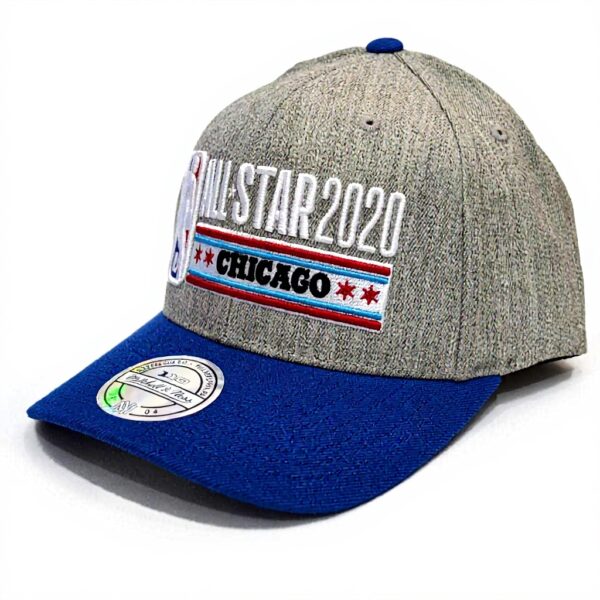 Berretto Mitchell Ness All Star Chicago Heather Grey Uomo