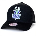 Berretto Milwaukee Bucks Mitchell Ness Nero Cappellino