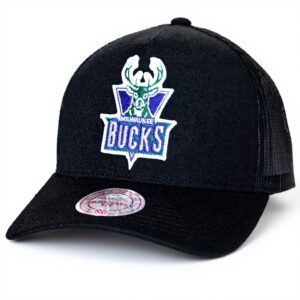 Berretto Milwaukee Bucks Mitchell Ness Nero Cappellino