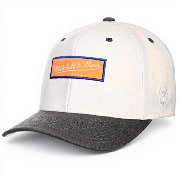 Cappellino da baseball Mitchell Ness Logo 110 Weekend Bianco