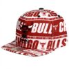 Cappellino Baseball Mitchell Ness Chicago Bulls Bianco Uomo