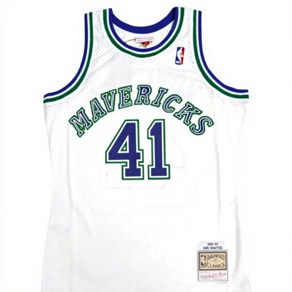Maglia Dallas Mavericks Dirk Nowitzki NBA Mitchell Ness
