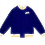 Mitchell Ness Lakers Jacket Uomo Cotone 75Th Anniversary