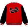 Giacca NBA Chicago Bulls Mitchell Ness Lana Varsity Uomo