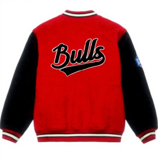Giacca NBA Chicago Bulls Mitchell Ness Lana Varsity Uomo