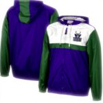 Giacche impermeabili Mitchell Ness Milwaukee Bucks Margine