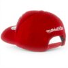 Cappellino Chicago Bulls Mitchell Ness NBA Snapback Rosso