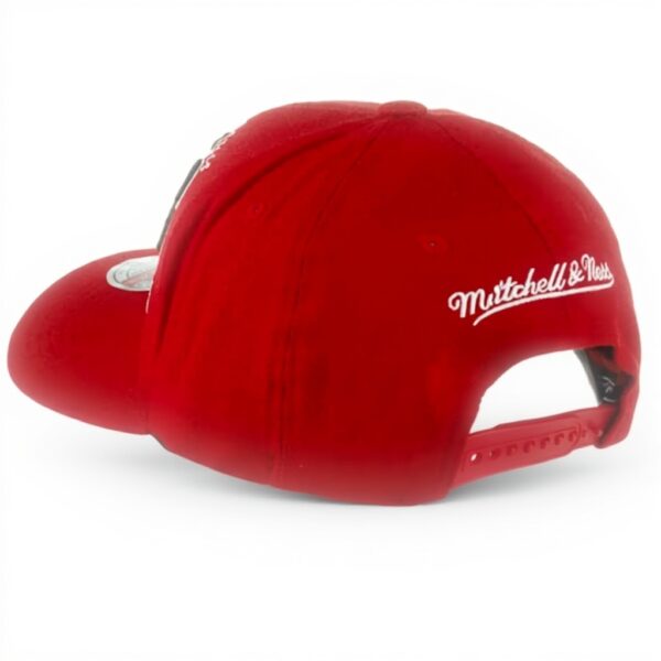 Cappellino Chicago Bulls Mitchell Ness NBA Snapback Rosso