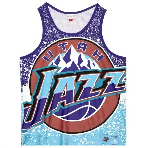 Canotte Utah Jazz Mitchell Ness Poliestere Mesh XL Viola