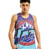 Canotte Utah Jazz Mitchell Ness Poliestere Mesh XL Viola