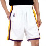 Pantaloncini NBA Lakers Mitchell Ness Swingman Bianco XL