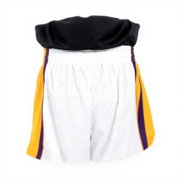 Pantaloncini NBA Lakers Mitchell Ness Swingman Bianco XL