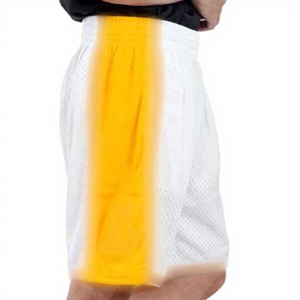 Pantaloncini NBA Lakers Mitchell Ness Swingman Bianco XL