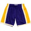 Pantaloncini Lakers Mitchell Ness NBA Swingman Viola Uomo