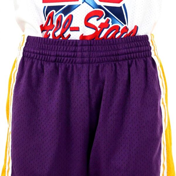 Pantaloncini NBA Lakers Mitchell Ness Swingman Uomo Lilla