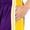 Pantaloncini NBA Lakers Mitchell Ness Swingman Uomo Lilla