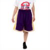 Pantaloncini NBA Lakers Mitchell Ness Swingman Uomo Lilla