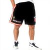 Pantaloncini sportivi Mitchell Ness Uomo Nero Poliestere