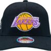 Berretto NBA Mitchell Ness Lakers nero snapback acrilico-2