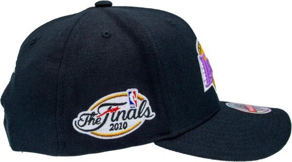 Berretto NBA Mitchell Ness Lakers nero snapback acrilico-4