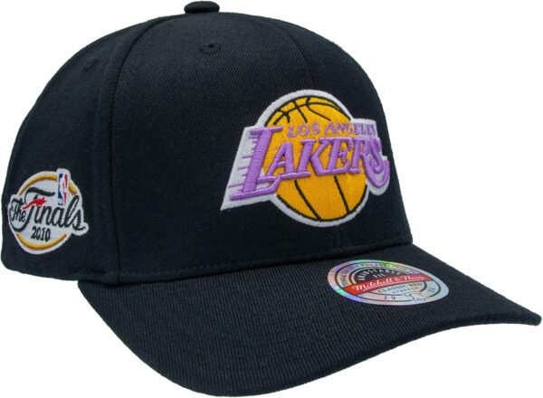 Berretto NBA Mitchell Ness Lakers nero snapback acrilico-0