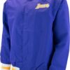 Giacca Lakers 75th Anniversary Mitchell Ness Blu Poliestere-5