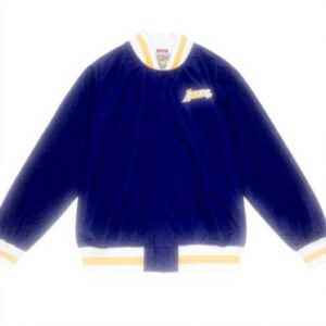 Giacca Lakers 75th Anniversary Mitchell Ness Bomber NBA