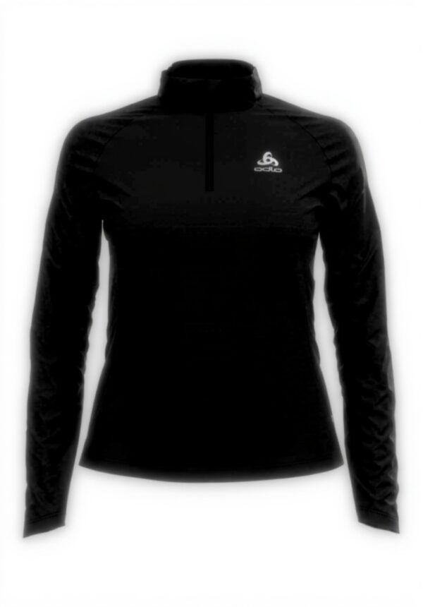 Odlo Ceramiwarm Pullover Donna Escursionismo Termico Nero