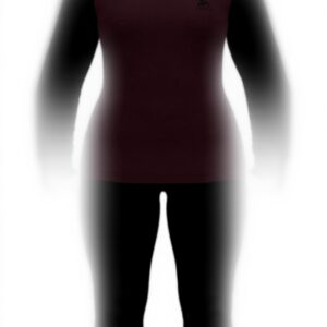 Odlo Set Intimo Donna Active Warm - Termico Poliestere Nero