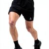 Pantaloncini da corsa Odlo Nero Uomo Leggeri Regolabili-1