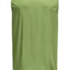 Camicia da corsa senza maniche Odlo Uomo Nero Sharp Green-1