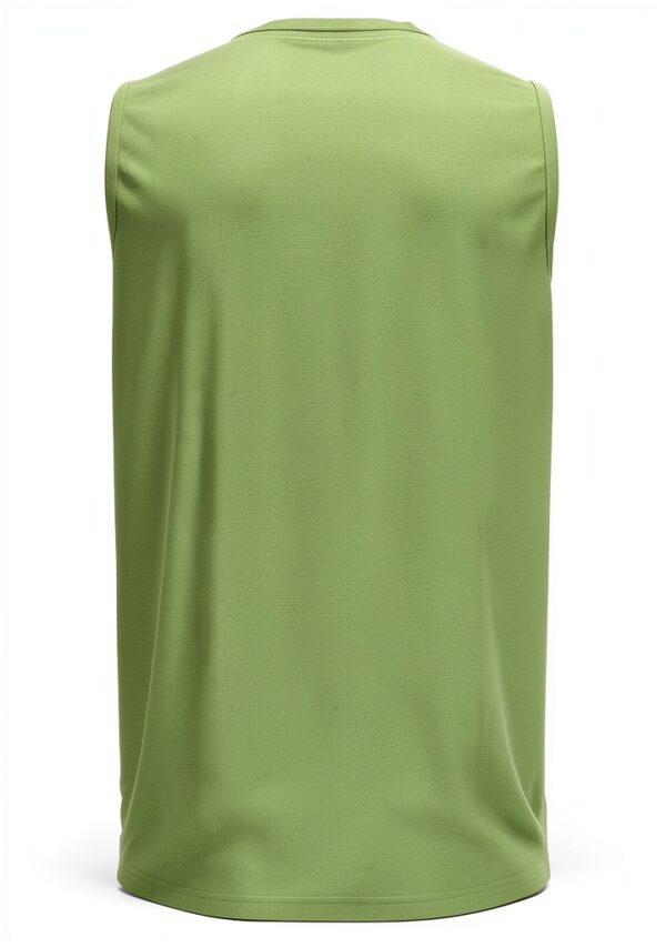 Camicia da corsa senza maniche Odlo Uomo Nero Sharp Green-1