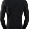 Maglia compressione ODLO uomo nero tessuto riciclato-2