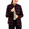 Maglia trekking Odlo donna maniche lunghe tasca petto-0