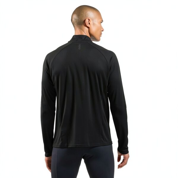 Maglietta sportiva Odlo Ceramiwarm uomo corsa riflettente-3