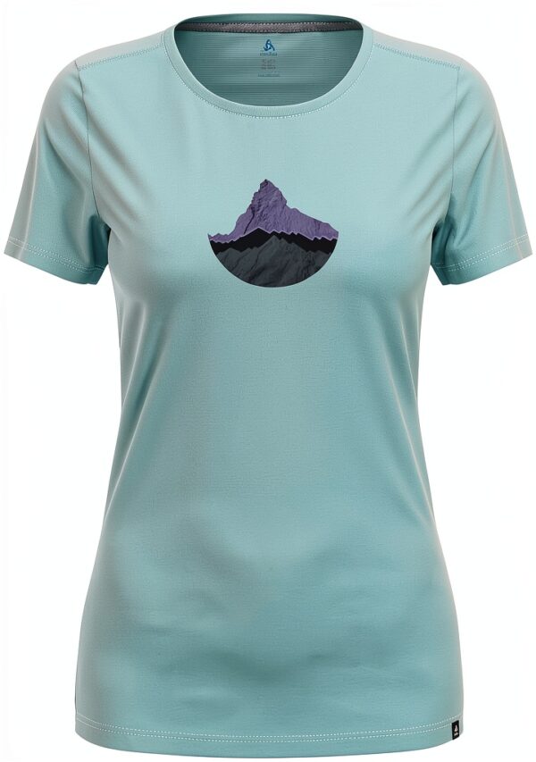 T-Shirt sportiva ODLO donna asciugatura rapida morbida-0