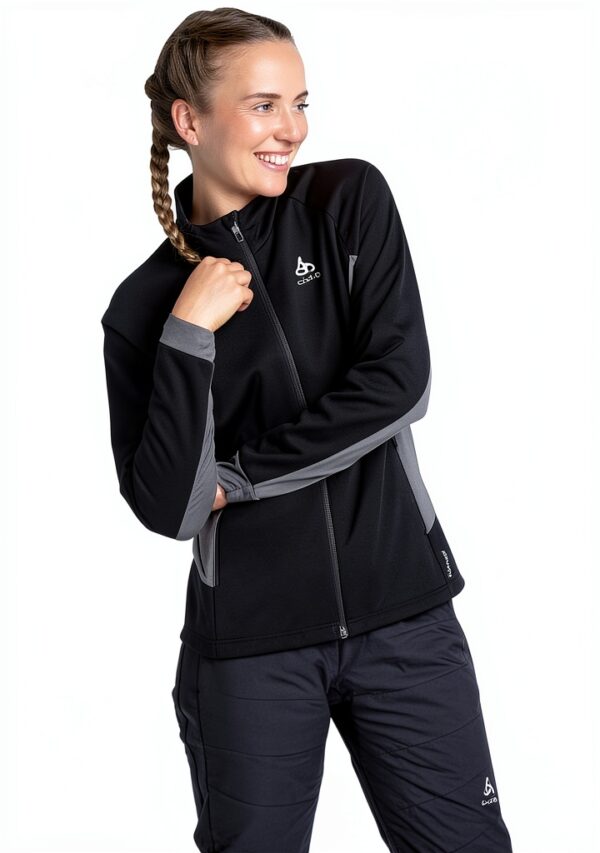 Giacca da sci Odlo donna softshell traspirante resistente-1