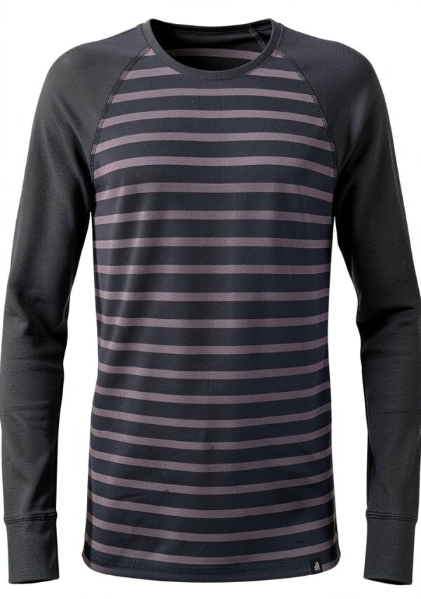 Maglia termica Odlo bambini maniche lunghe calda traspirante-0