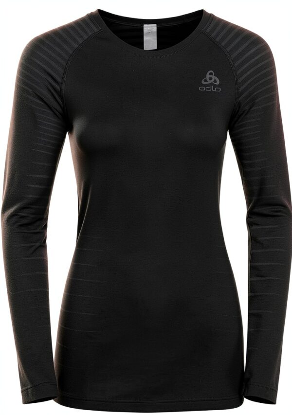 T-Shirt sportiva Odlo Donna Performance Light 188141 Nero