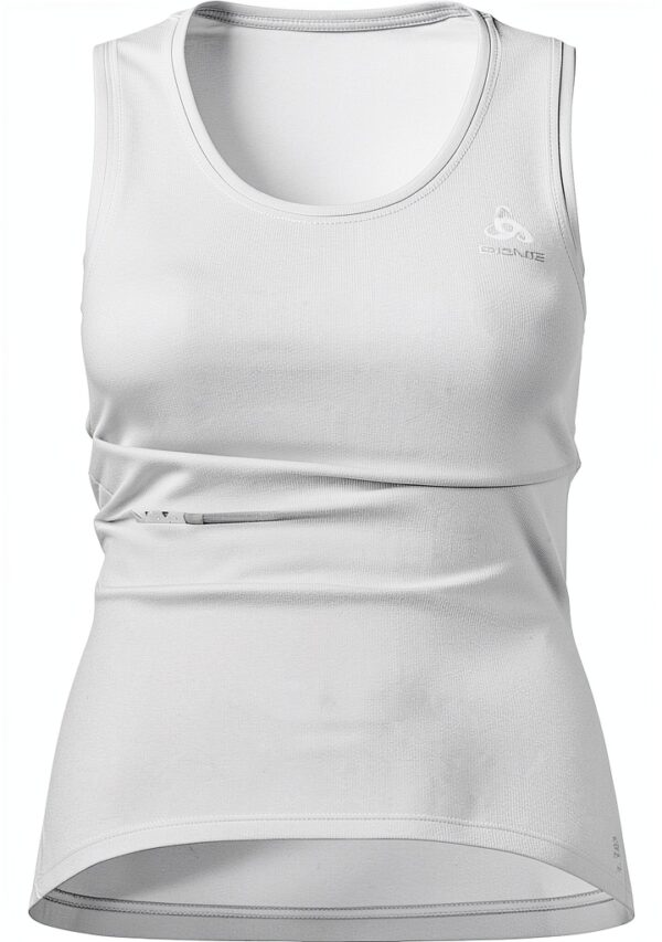 Canottiera Donna Odlo Active F-Dry Light Bianco Protezione