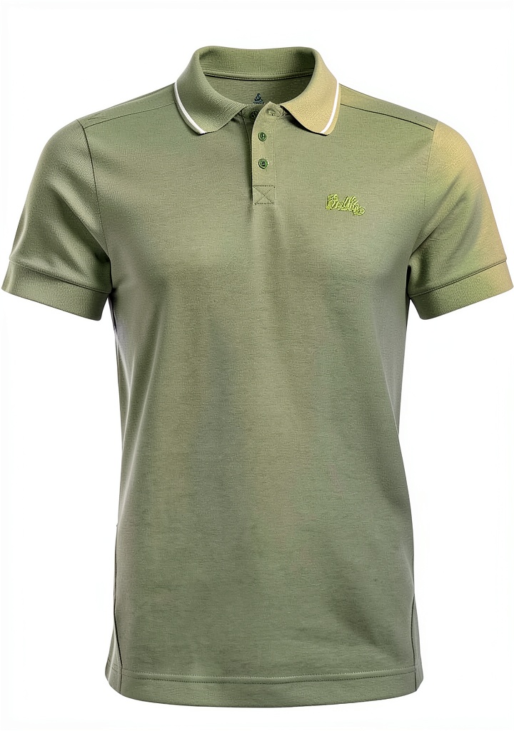 Maglia Odlo uomo in colore Occhi Verdi Mélange su sfondo neutro