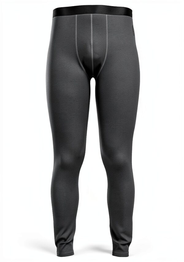 Pantaloni termici uomo Odlo Merino 260 intimo tecnico nero