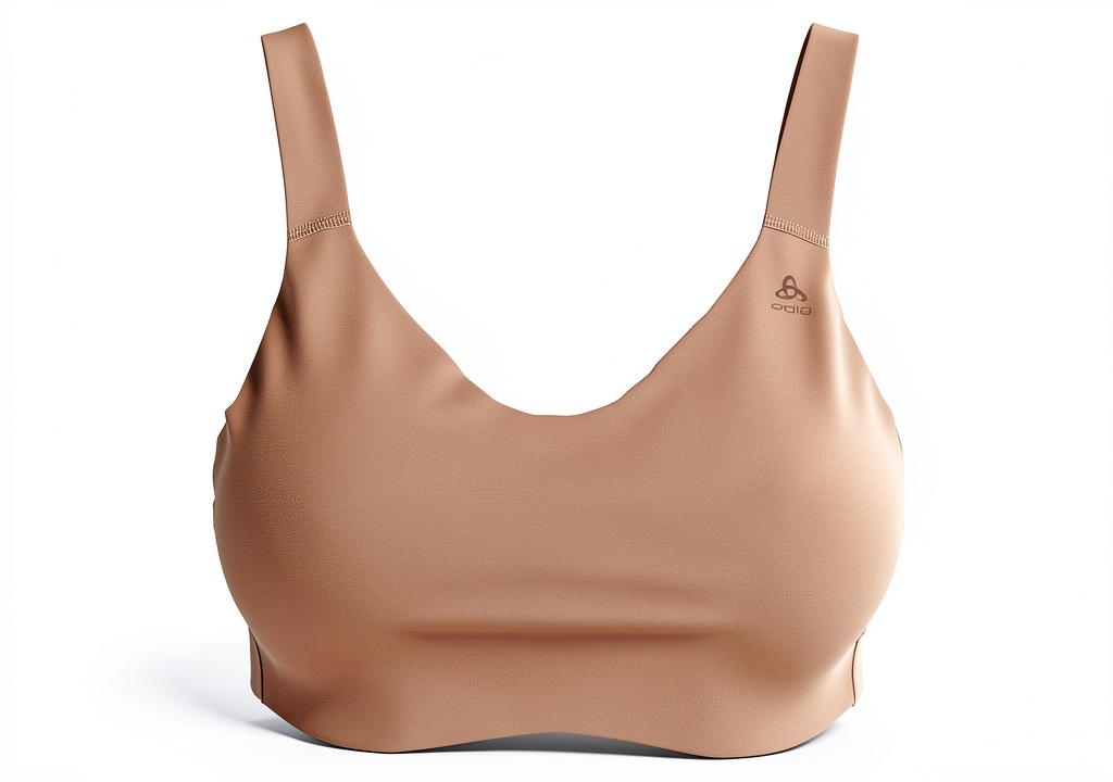 Reggiseno sportivo Odlo indossato durante un'attività fisica