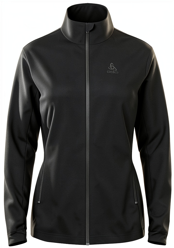 Unboxing della giacca da sci donna Odlo softshell su un tavolo di legno