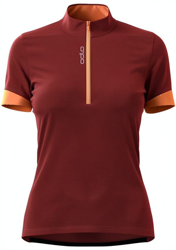 Maglia ciclismo donna Odlo Essentials leggera regolazione